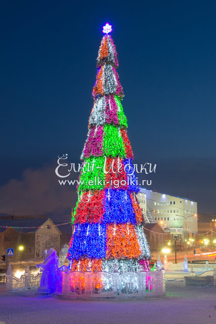 Ель уличная светодинамическая "Сибирская"|Купить искусственную ...