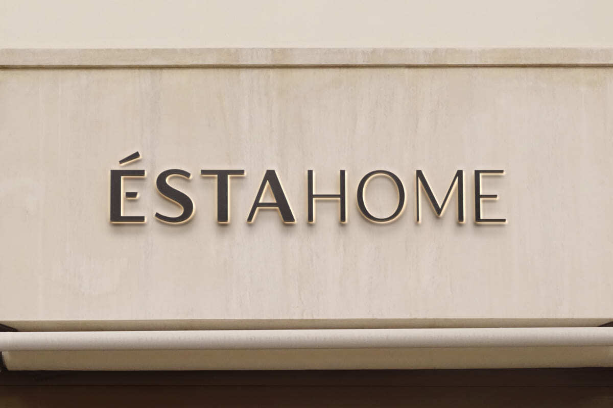 Брендинг косметического бренда Estahome: логотип, упаковка, оформление соцсетей