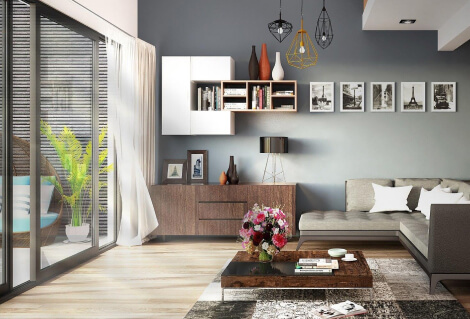 ремонт гостиной