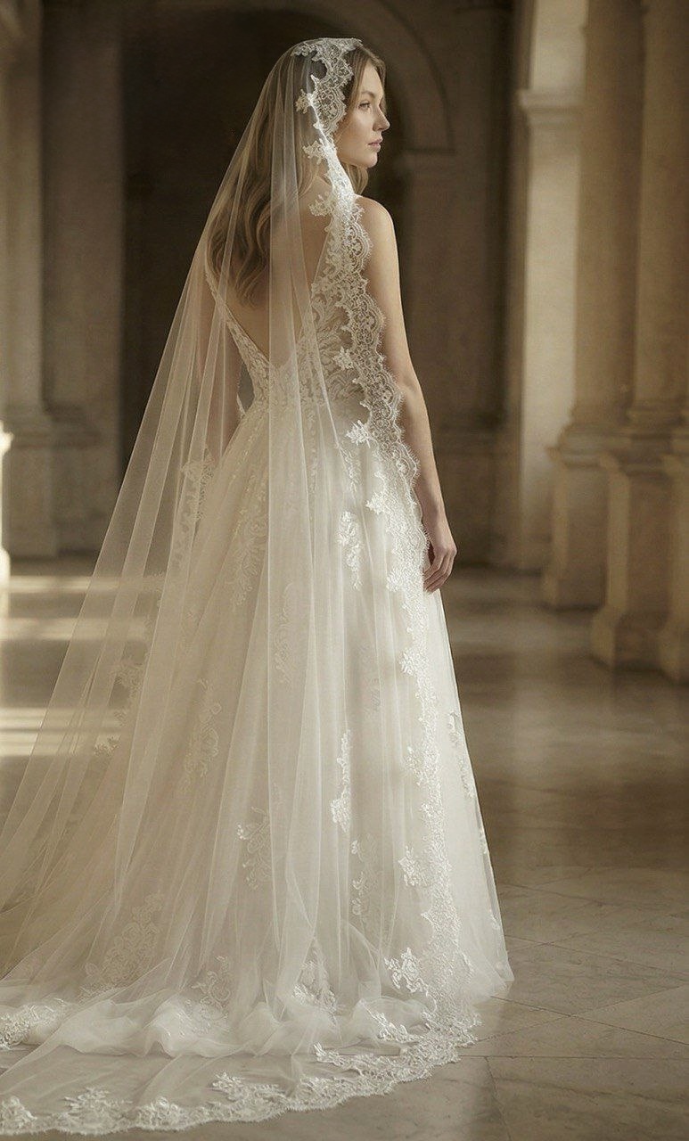 фата с кружевом купить Ростов-на-Дону