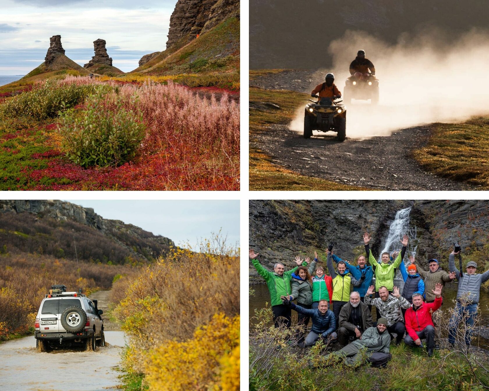 кольский полуострове: заполярье, баренцево море, джипы и квадроциклы