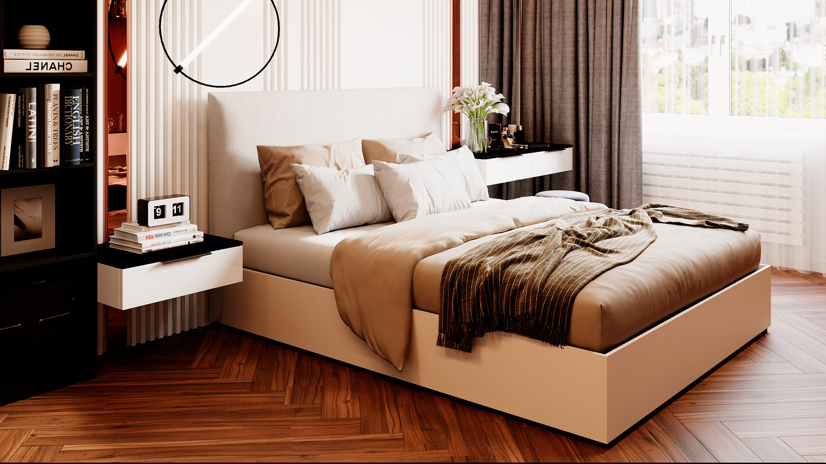 Интерьер дизайн спальни: создайте уютное место для отдыха и сна