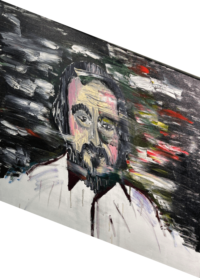 Автопортрет художника и писателя Владимира Толкачева