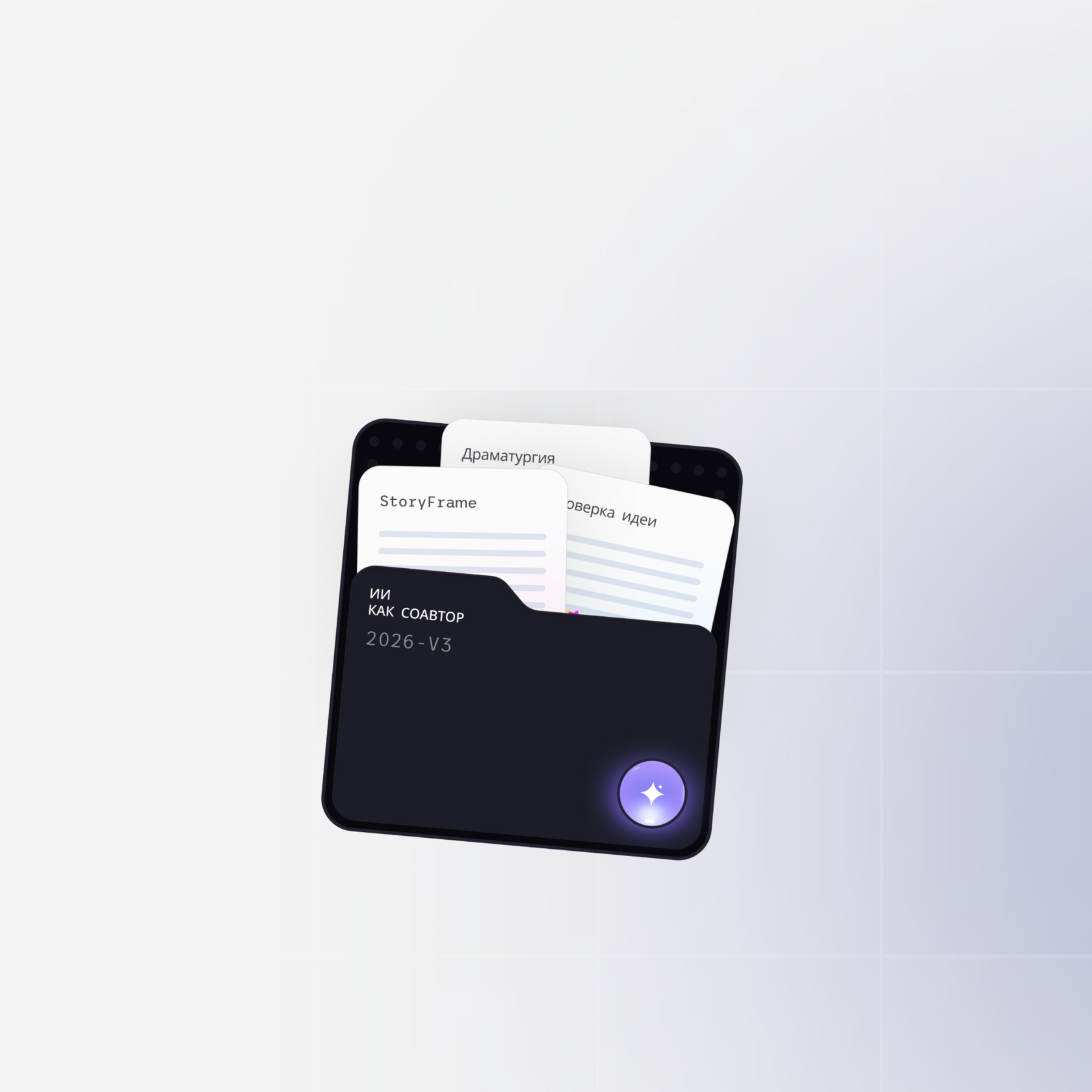 Папка StoryFrame с рабочими документами для проверки идеи