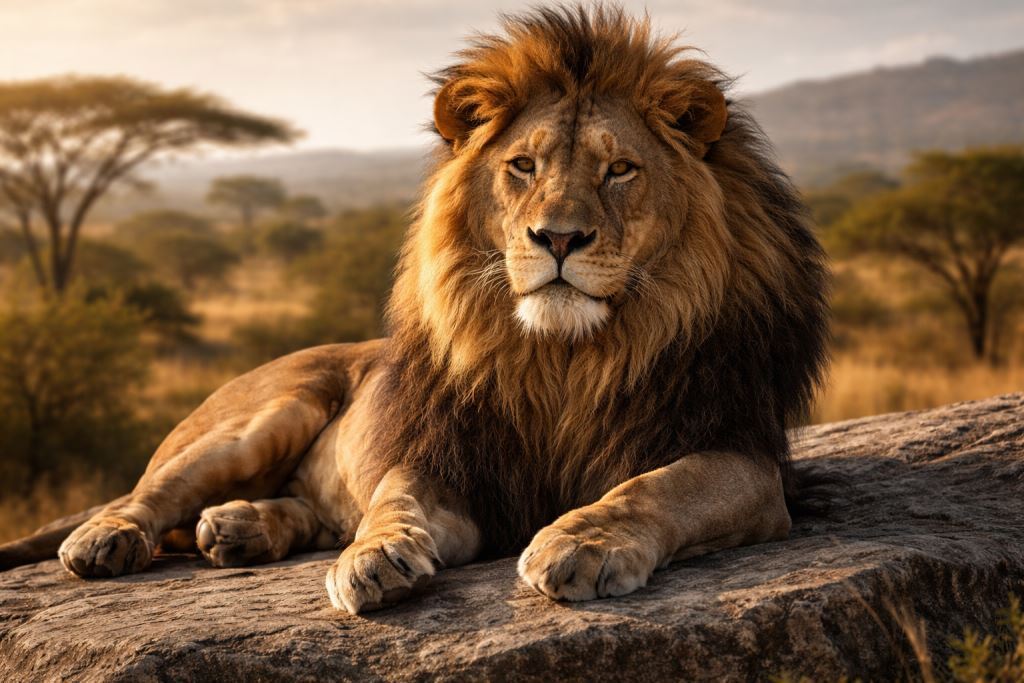 почему лев царь зверей