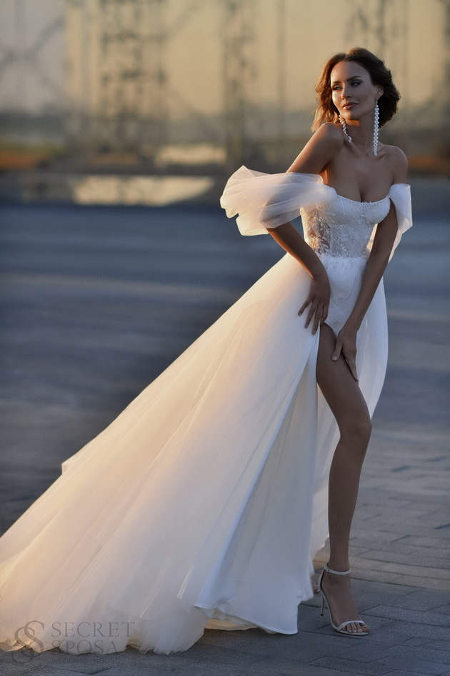 Свадебное платье для свадьбы на море: популярные фасоны