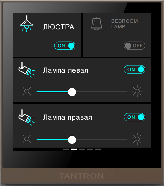 Tantron − Сенсорная панель 4"