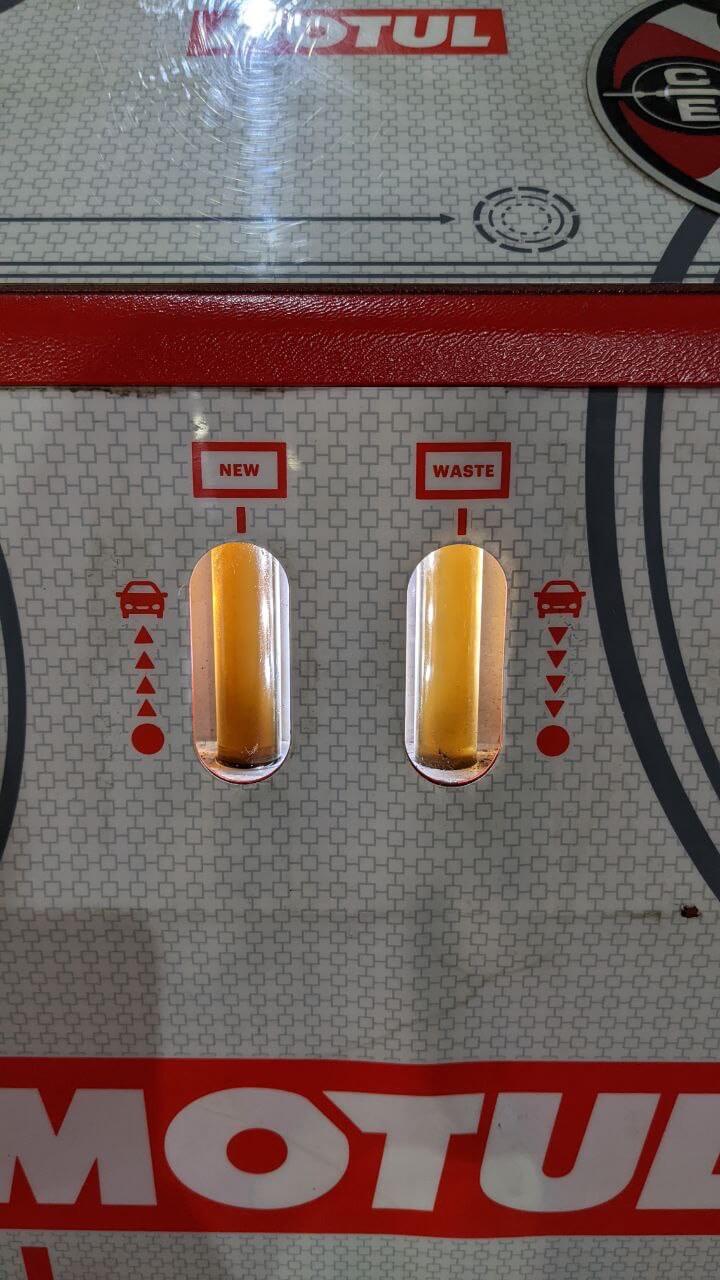 Результат обслуживания АКПП в Motul Team