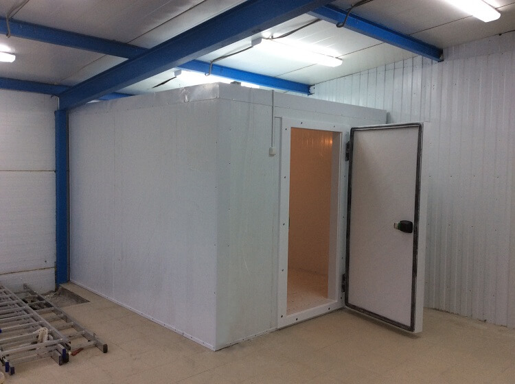 Промышленная морозильная камера из панелей Профхолод