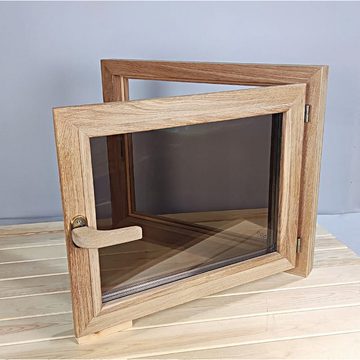  Окно дубовое премиум