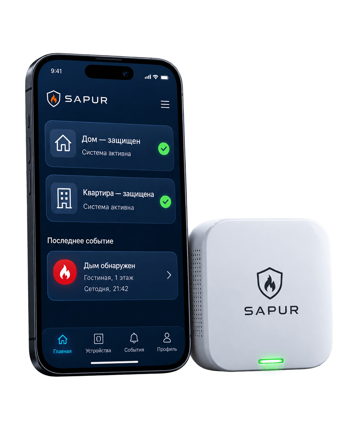 SAPUR — приложение и оборудование