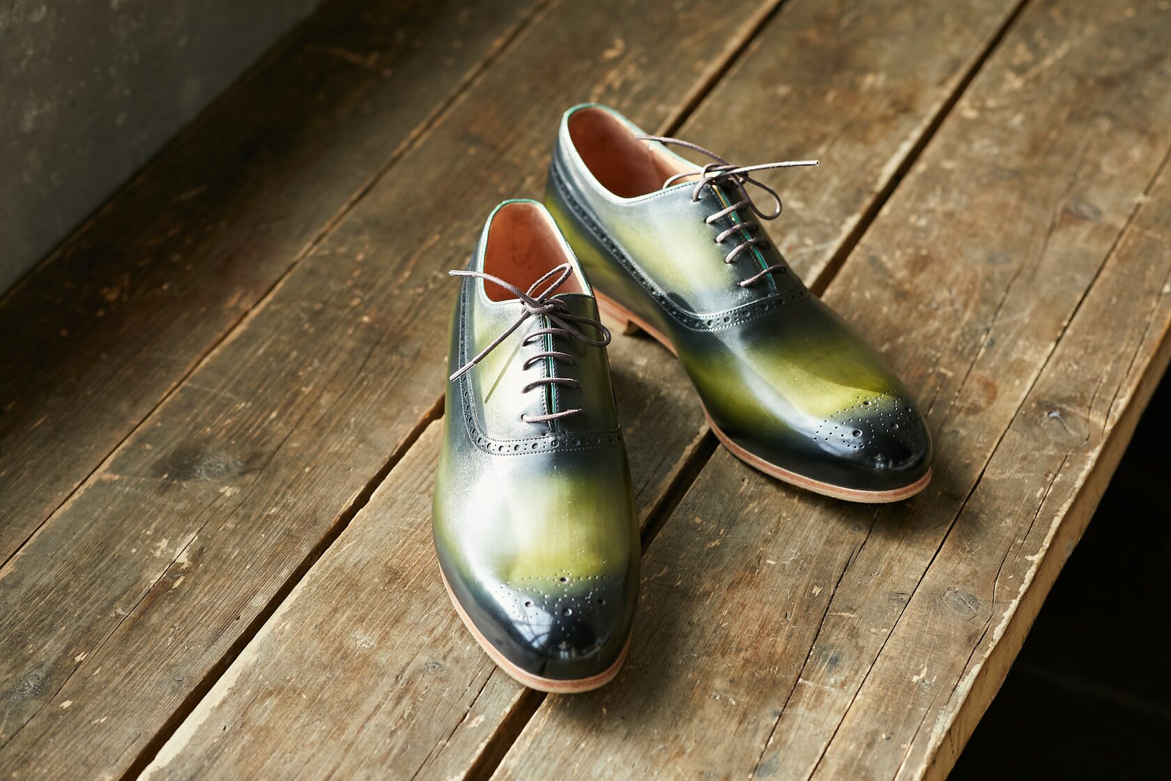 Мужские туфли оксфорды с закрытой шнуровкой на заказ в Москве ...