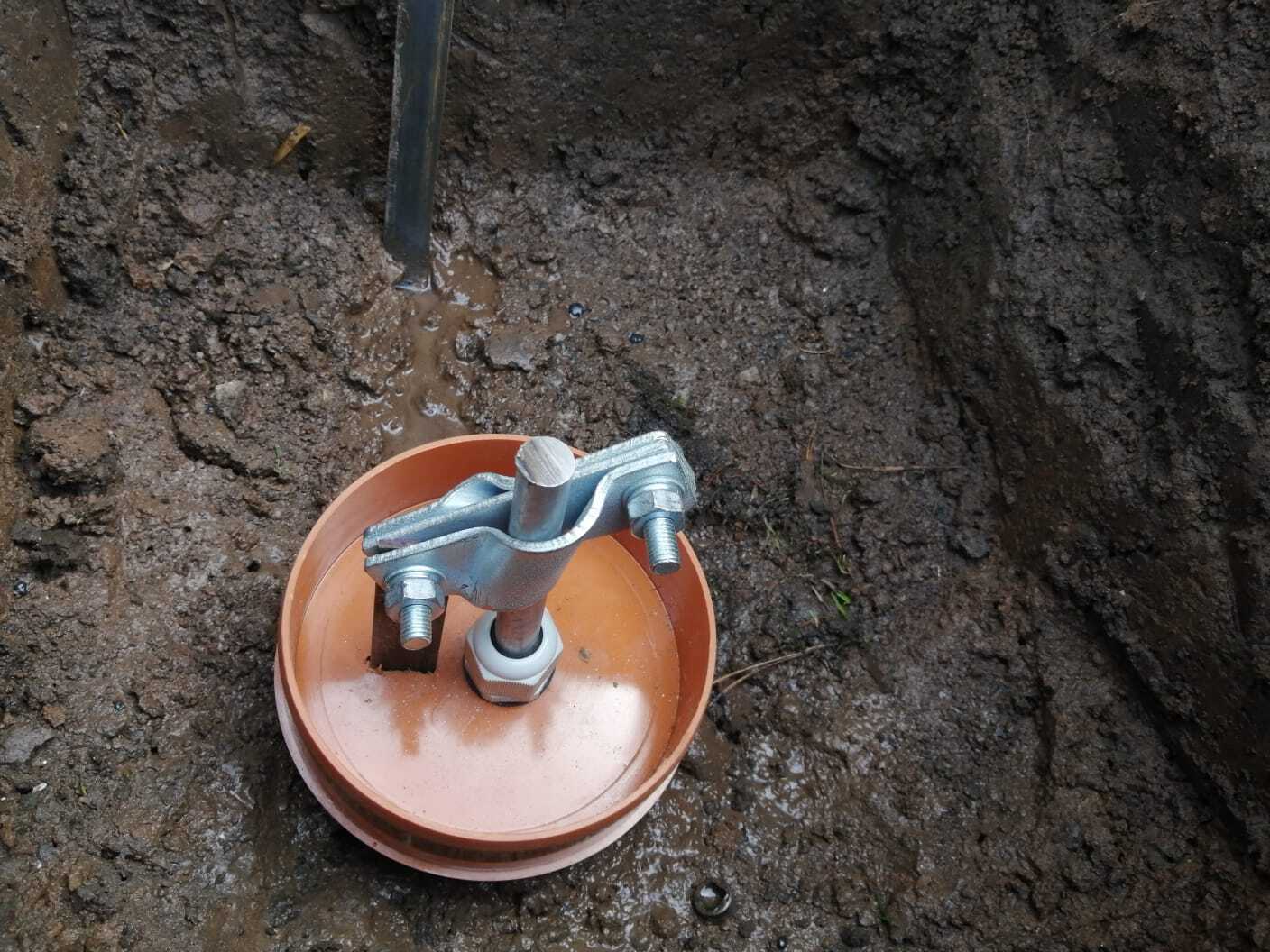 Оголовок заземления