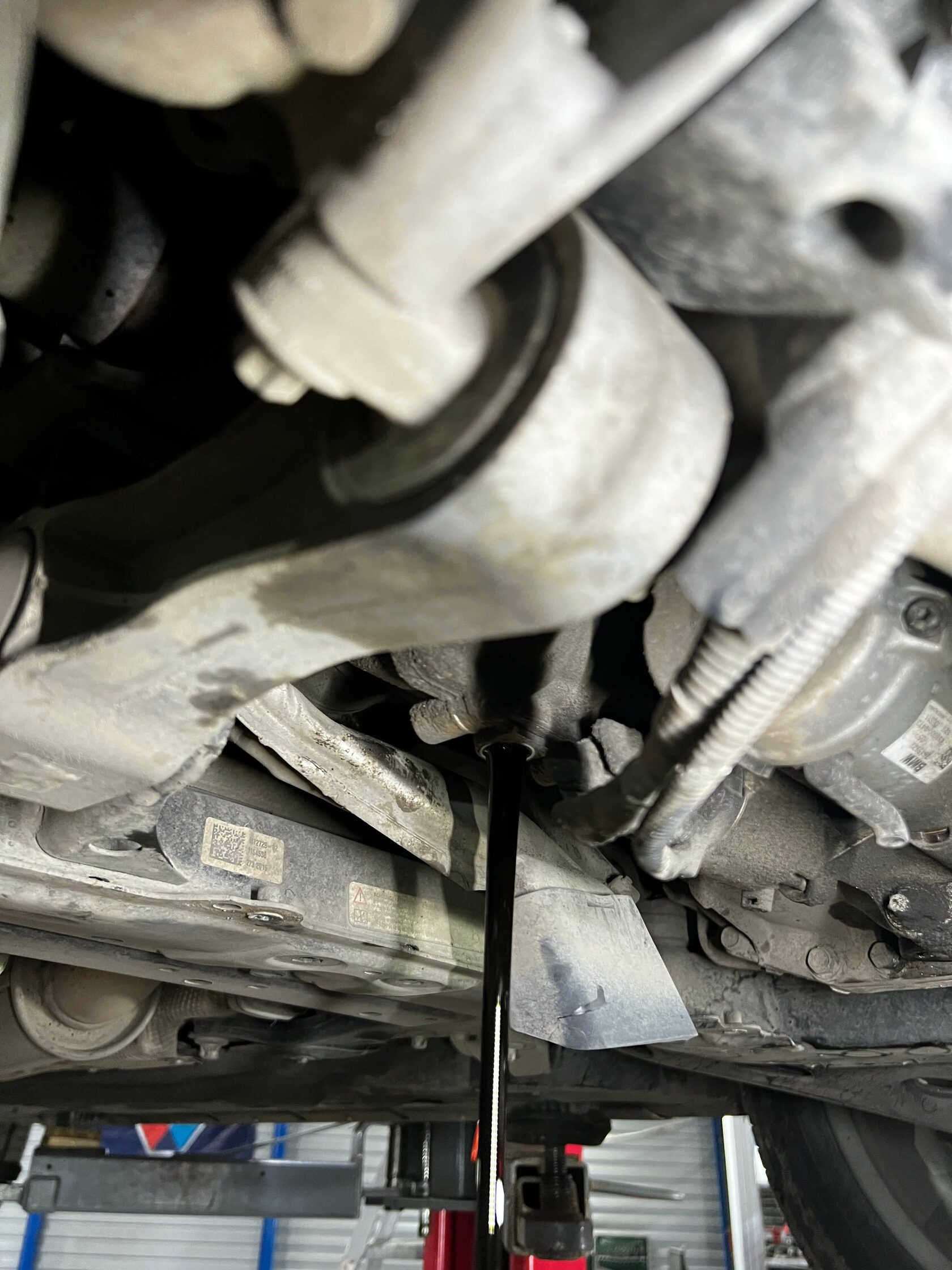 Замена масла в раздаточной коробке