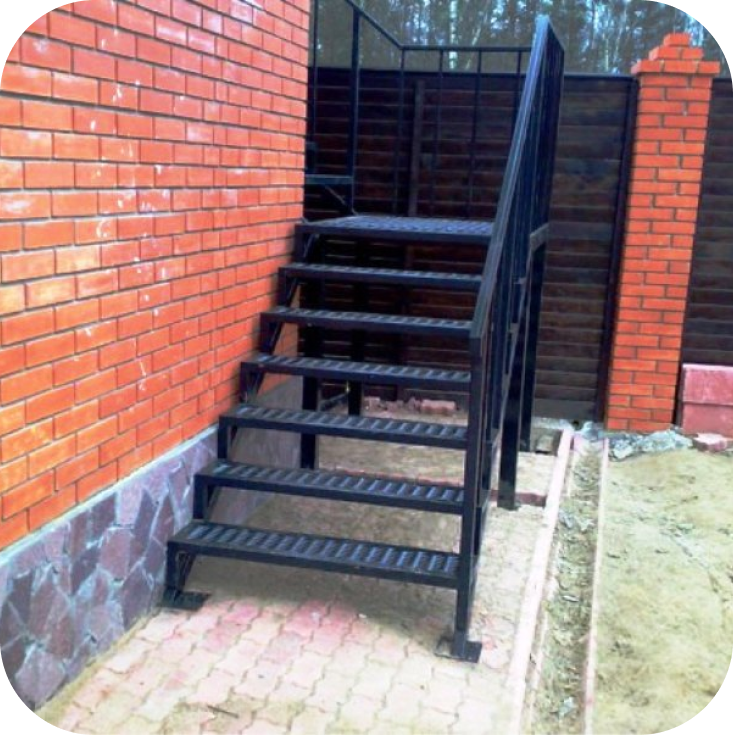Лестницы металлические под заказ