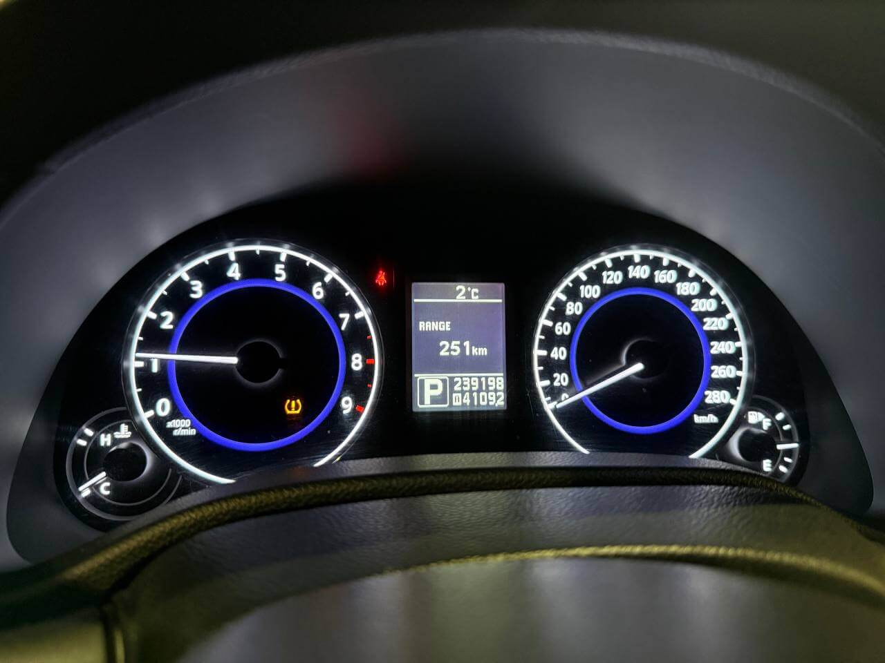 Infiniti G25 результат обслуживания