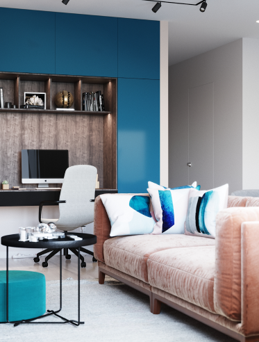 Современный дизайн-интерьер квартиры