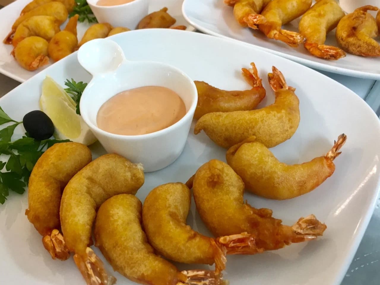 Fish and Chips. Battered Fish. Fish in batter.