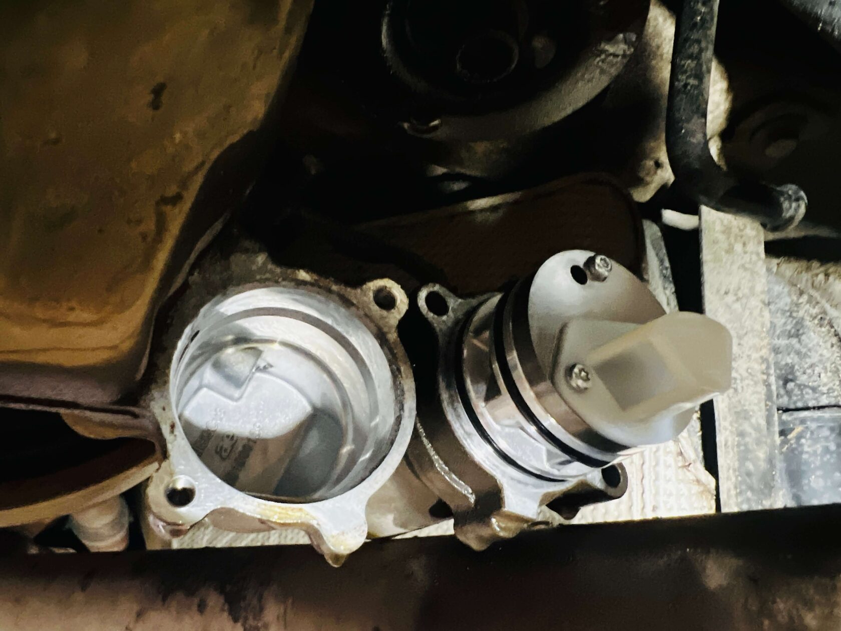 Чистый насос Haldex после мойки