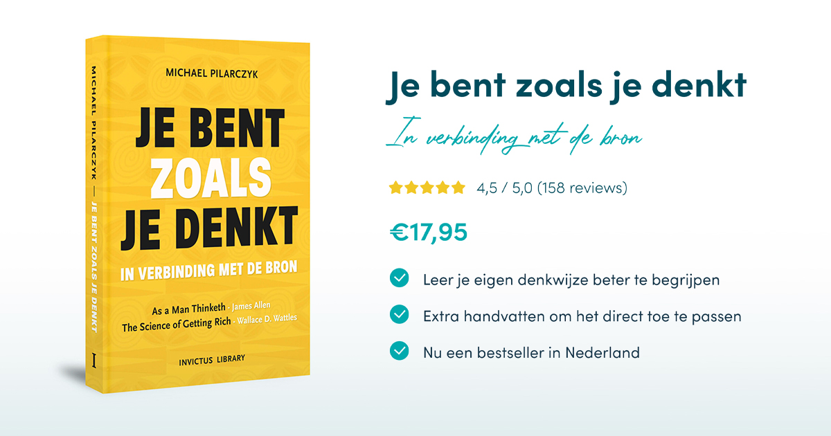 Je bent zoals je denkt boek infopagina