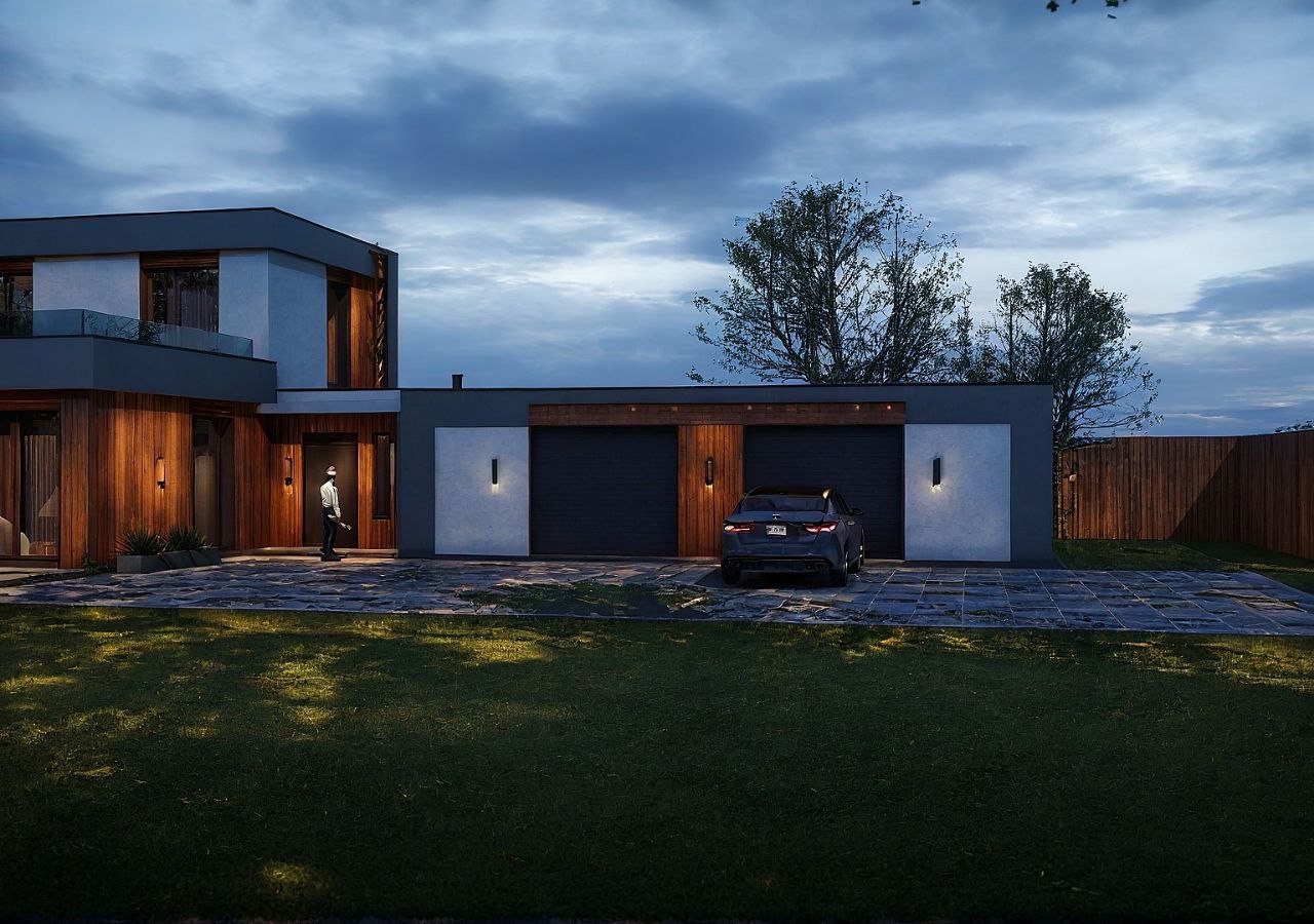 Вечерний вид