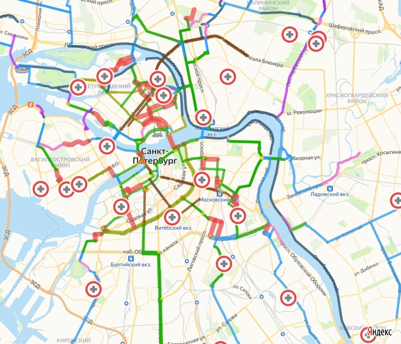 Веломаршрут спб москва карта