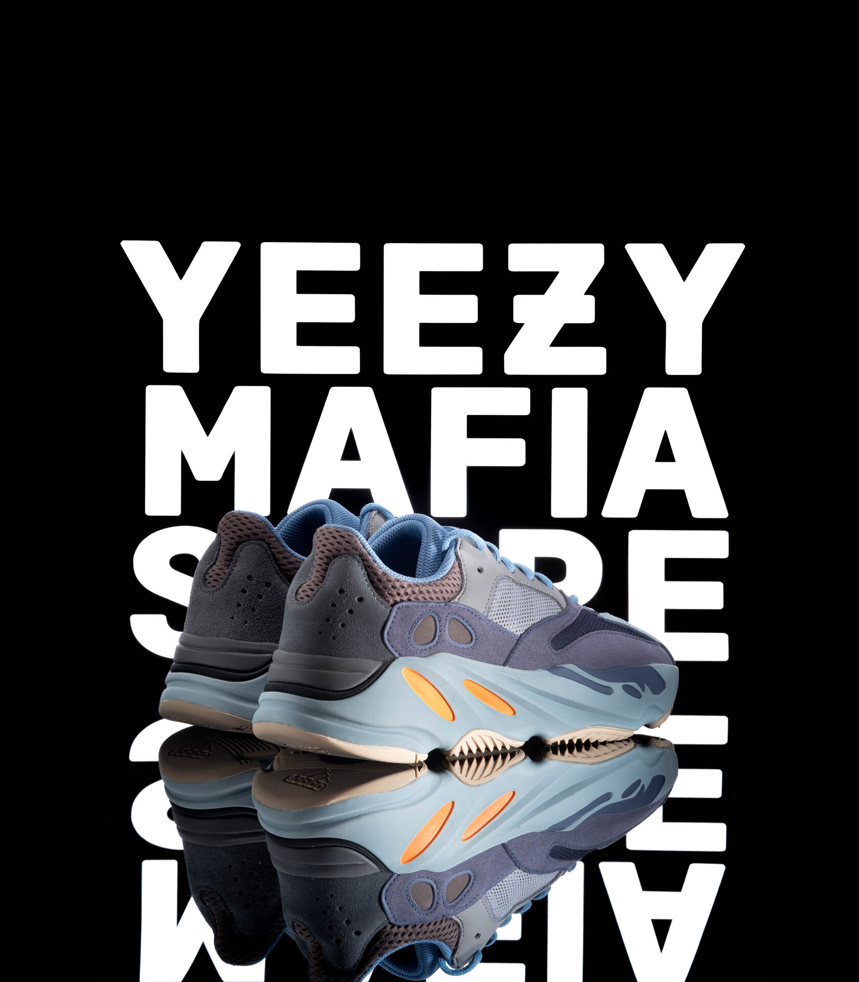 Adidas Yeezy Boost 700 Carbon Blue 