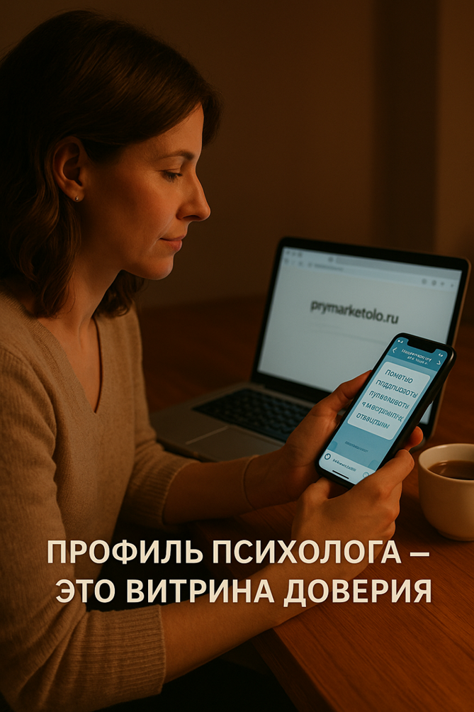 Личный бренд психолога в Телеграм: от профиля до продаж курсов