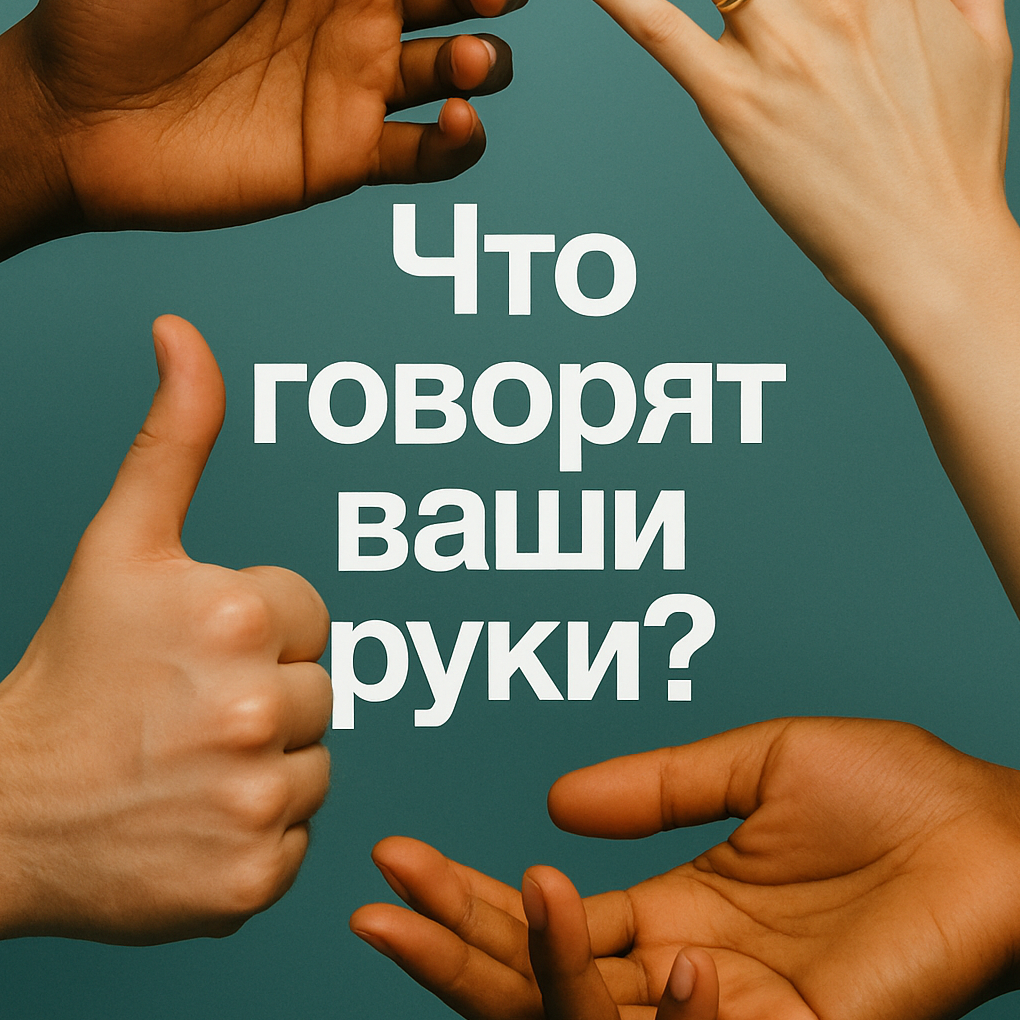 что говорят наши руки