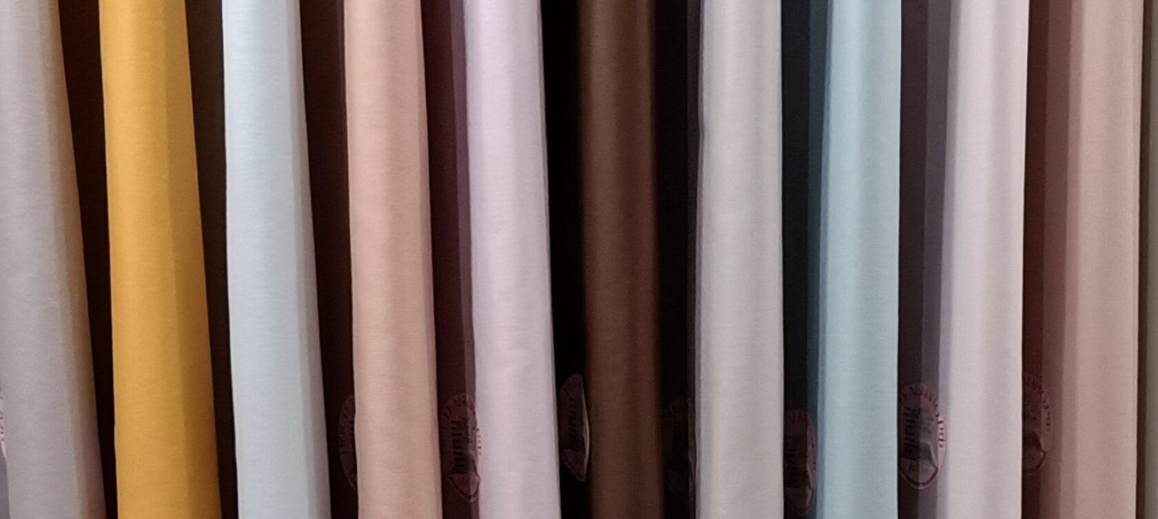 Премиальная ткань сатин, однотонная, хлопок 100%