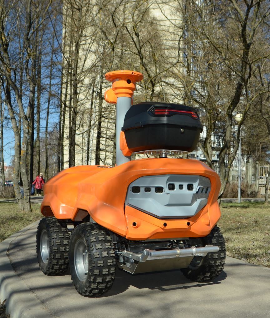 Робот Гонец для транспортировки проб и грузов на предприятии