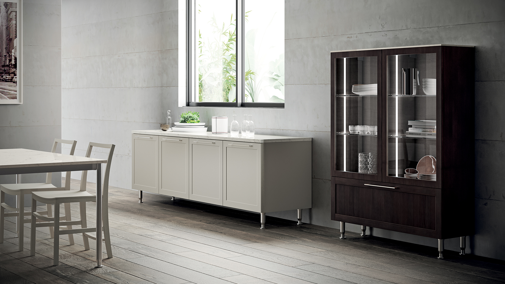 Кухня carattere scavolini