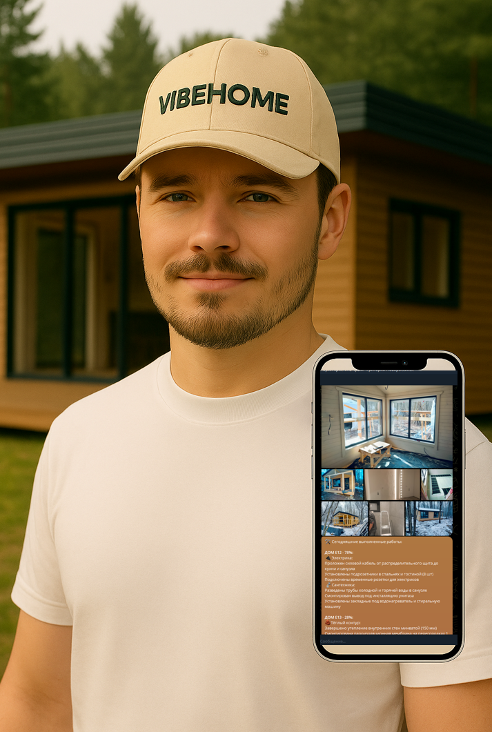 Фото и видео контроль на Вашем телефоне VIBEHOME