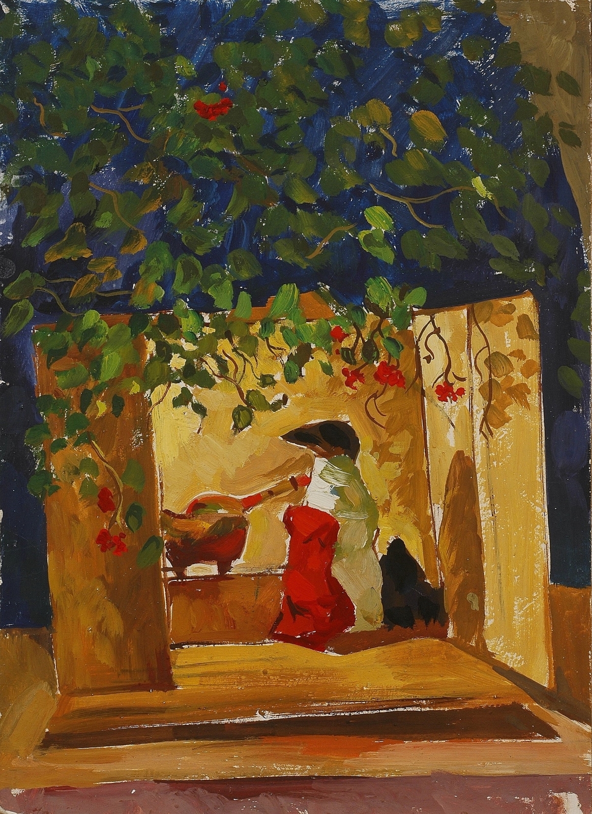 Матушевский Ю.В. Ночной натюрморт. 1960–1970-е