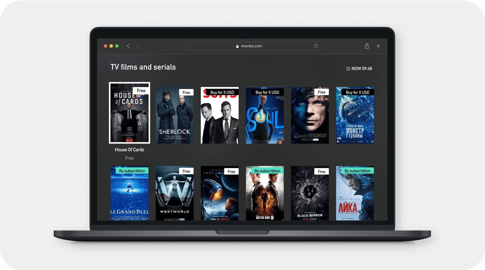 интернет-ТВ сайт онлайн-кинотеатр