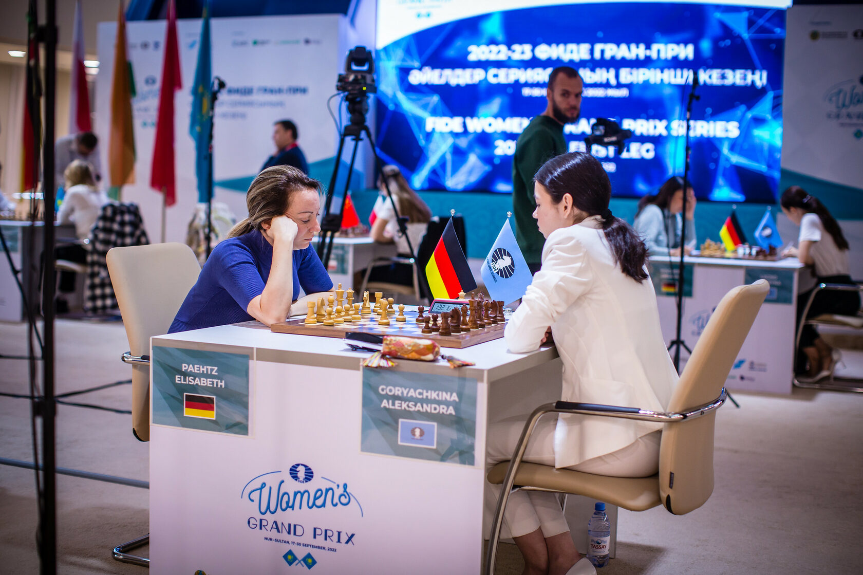 Goryachkina Tops 3rd Leg Of Women's Grand Prix; Zhu Claims GM Title 