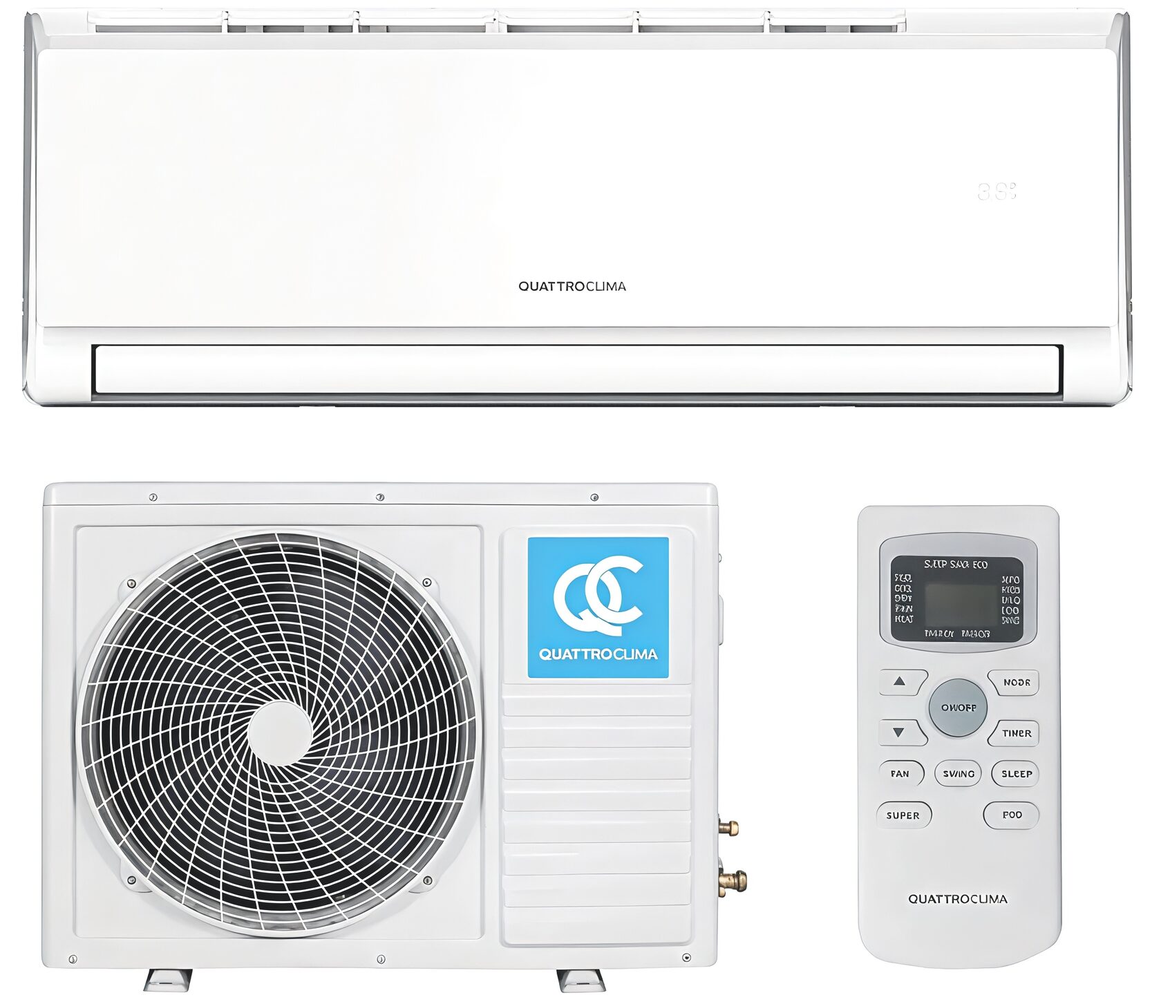 Кондиционер QuattroClima QV-VN09WD/QN-VN09WD — презентационное фото
