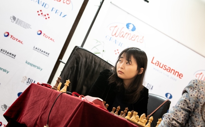 Nana Dzagnidze Grabs the Lead at FIDE Women's Grand Prix Leg in Lausanne