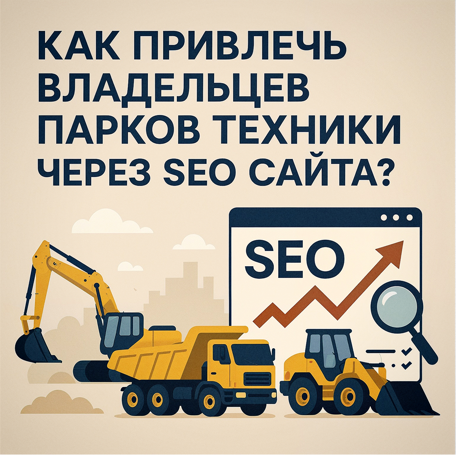 Почему сайт теряет клиентов: как привлечь владельцев парков техники через SEO?