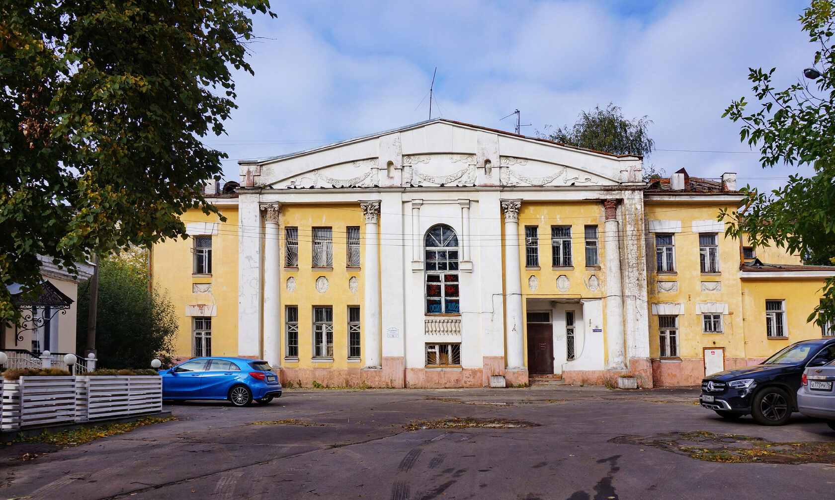 Усадьба и участок с высоты