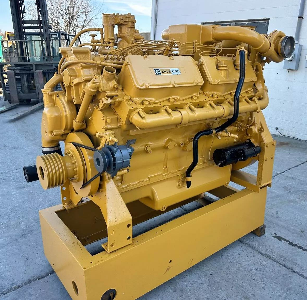 Дизельный двигатель Caterpillar 3412