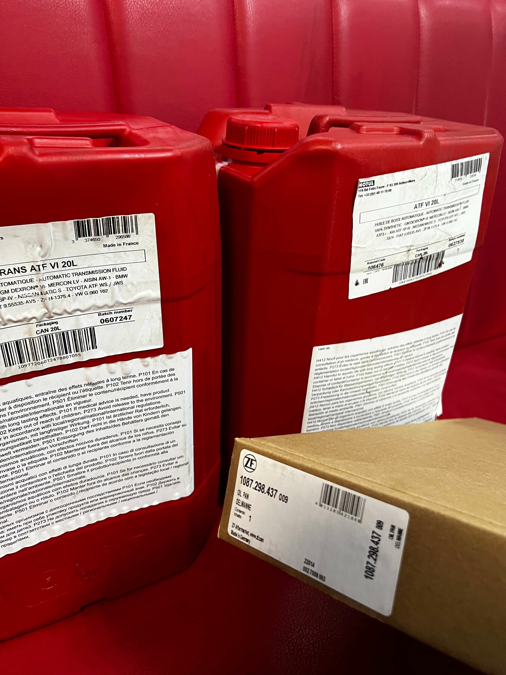 Range Rover Velar L560 аппаратная замена масла