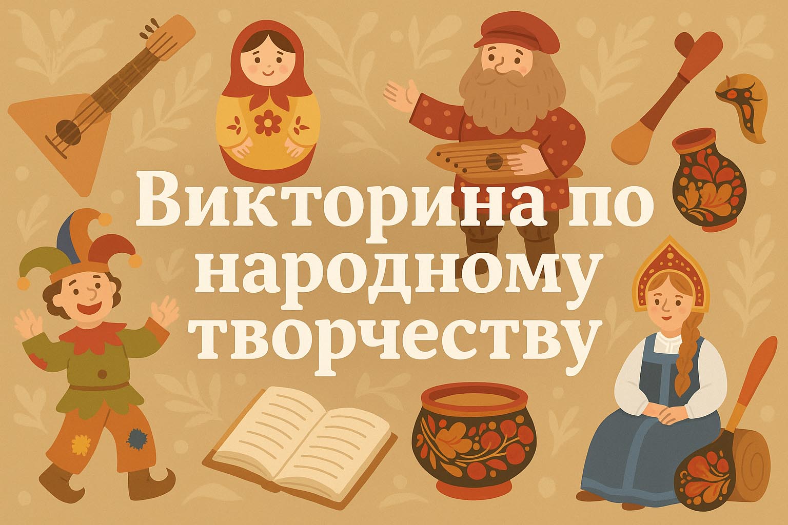 Викторина по народному творчеству