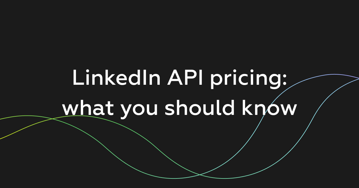 LinkedIn API Pricing and Cost All Nuances Explained Data365.co