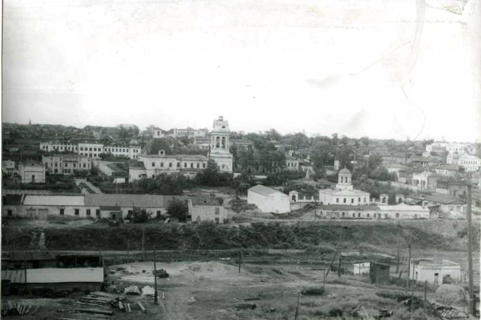 Вид на старую часть города. 1956 г.
