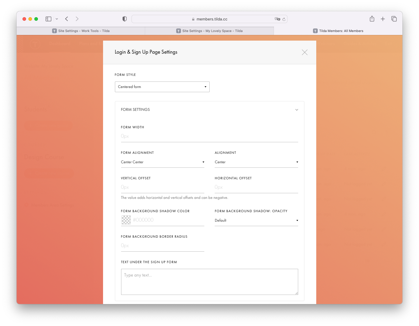 How To Manage Memberships And User Accounts │ Tilda Help Center