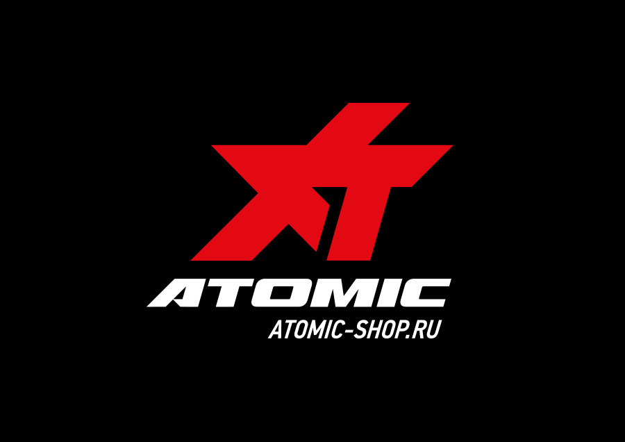 Atomic tuning. Логотип Атомик. Atomic shop. Магазины Атомик. Наклейка Atomic.
