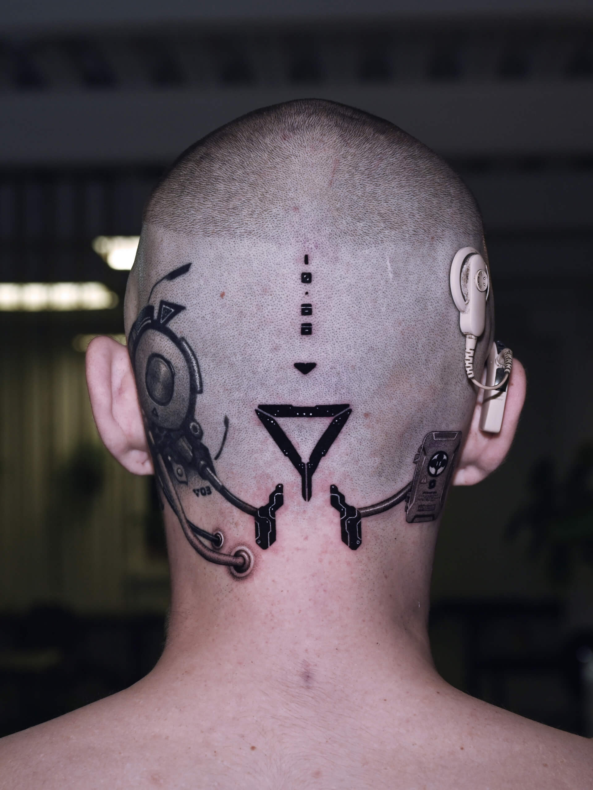 head tattoo