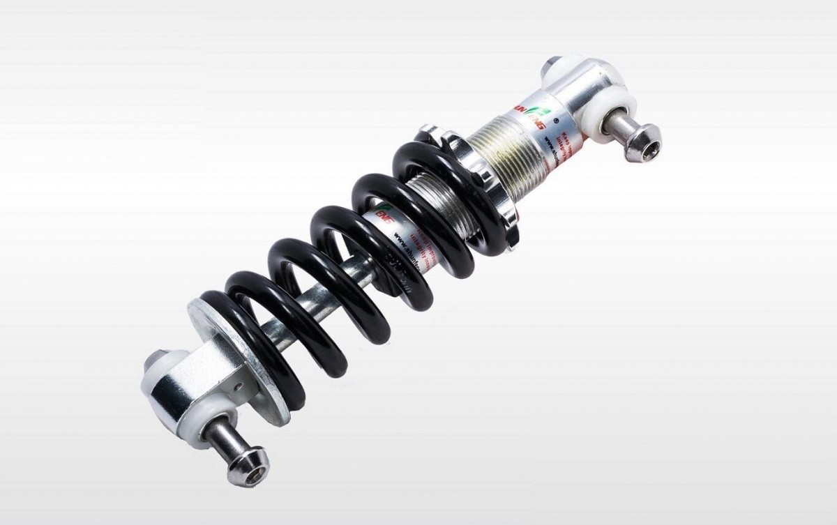 электросамокат с амортизаторами 