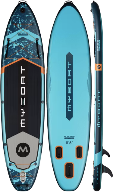 Myboat Водонепроницаемая надувная доска для рыбалки 11'6